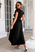 ruffled-surplice-tie-waist-slit-midi-dress Sophia's Trends - Sophia's Style--